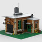 MOC-89040 building block small repair shop / metal processing factory