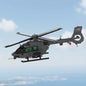MOC-91669 Airbus Helicopter H145M building block educational toy model gift ornament