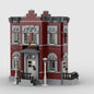 MOC-92326 Building Block Town Hall Villa - Townhouse Architecture