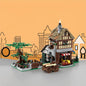 MOC-93841 Medieval Market Square building blocks educational toy model ornaments