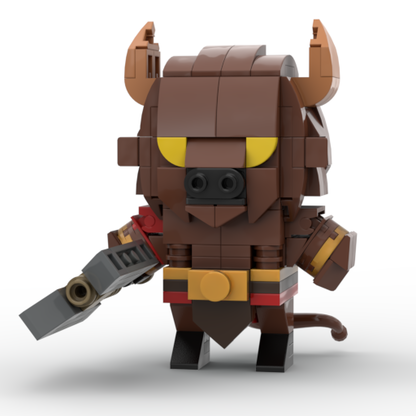MOC Mythology - Minotaur Brickheadz