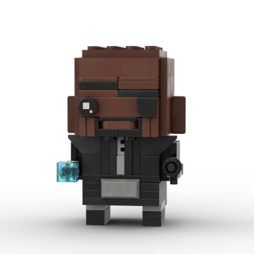 MOC Custom Marvel Nick Fury Brickheadz