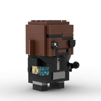 MOC Custom Marvel Nick Fury Brickheadz