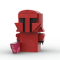 MOC Praetorian Guard Brickheadz Size