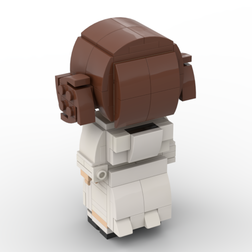MOC Princess Leia - Minecraft Size