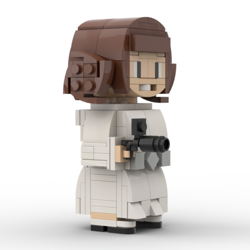 MOC Princess Leia - Minecraft Size