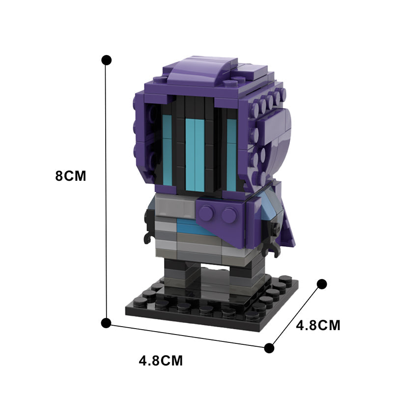 MOC-121079 VALORANT Omen MOC - Brick Pop! Headz Toy– MOC Brick Store