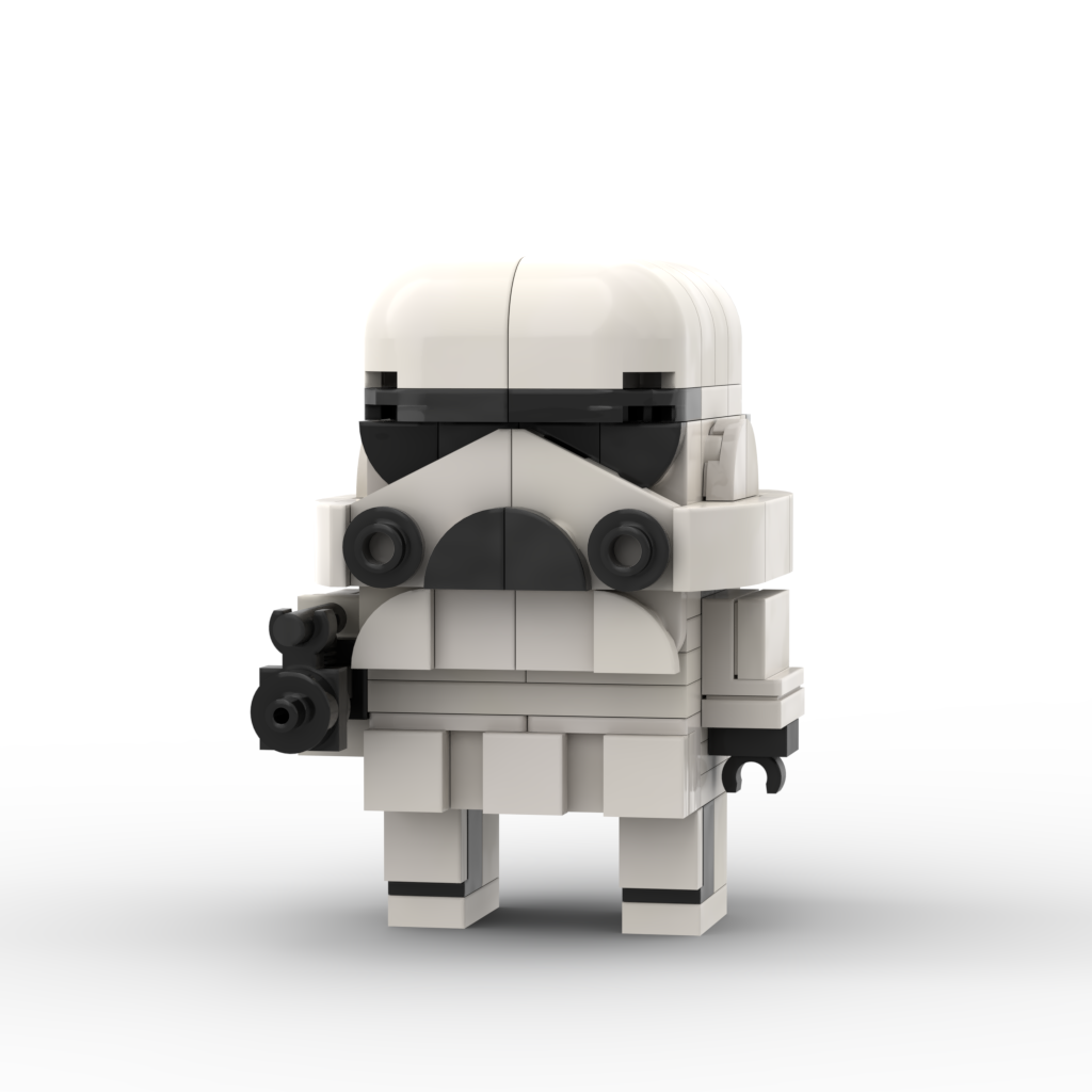 MOC Stormtrooper - Brickheadz Size