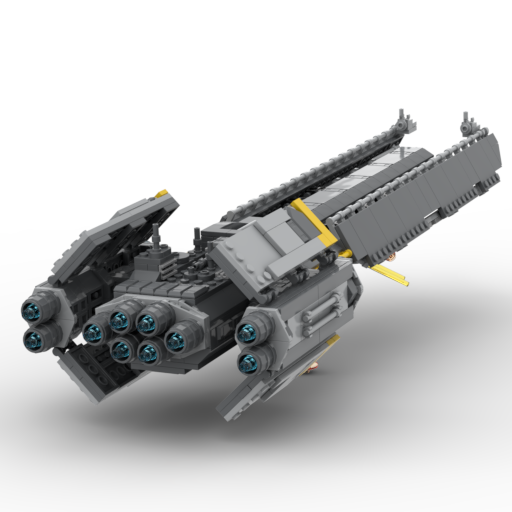 GOBRICKS MOC 176829 Helldivers 2 Super Destroyer