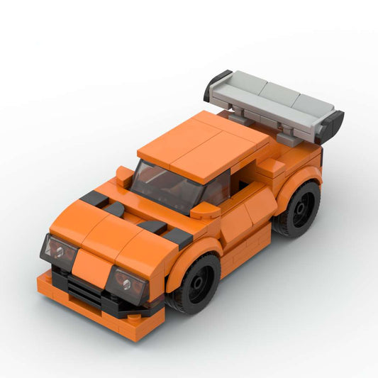 MOC Lego City - Toyota Supra 1994 fast and furious printed