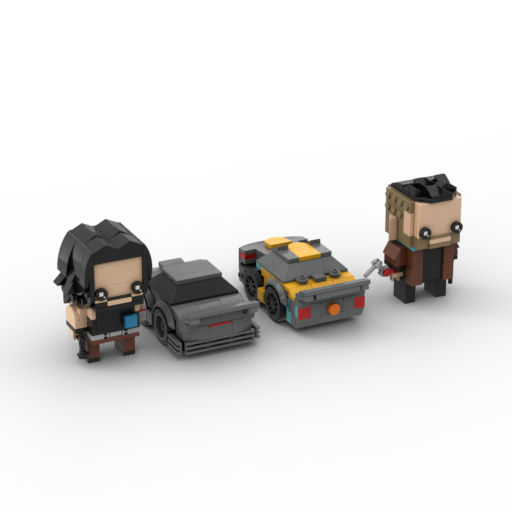 MOC Cyberpunk 2077 - Brickheadz Size