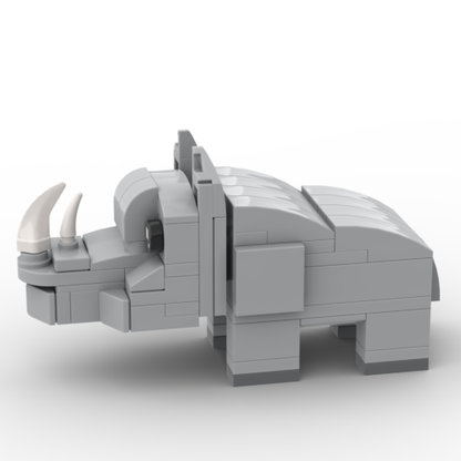 Zoo BrickHeadz Size Collection - MOC Cube Animal Bricks