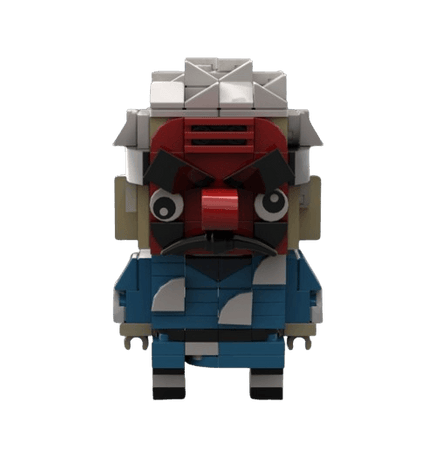 brickz on brickzロンTflexwitme yokosquad S MOC-113647 Urokodaki Sakonji brickheadz– MOC Brick Store