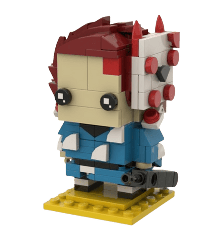 MOC-92441 Tanjiro cloud kimono brickheadz