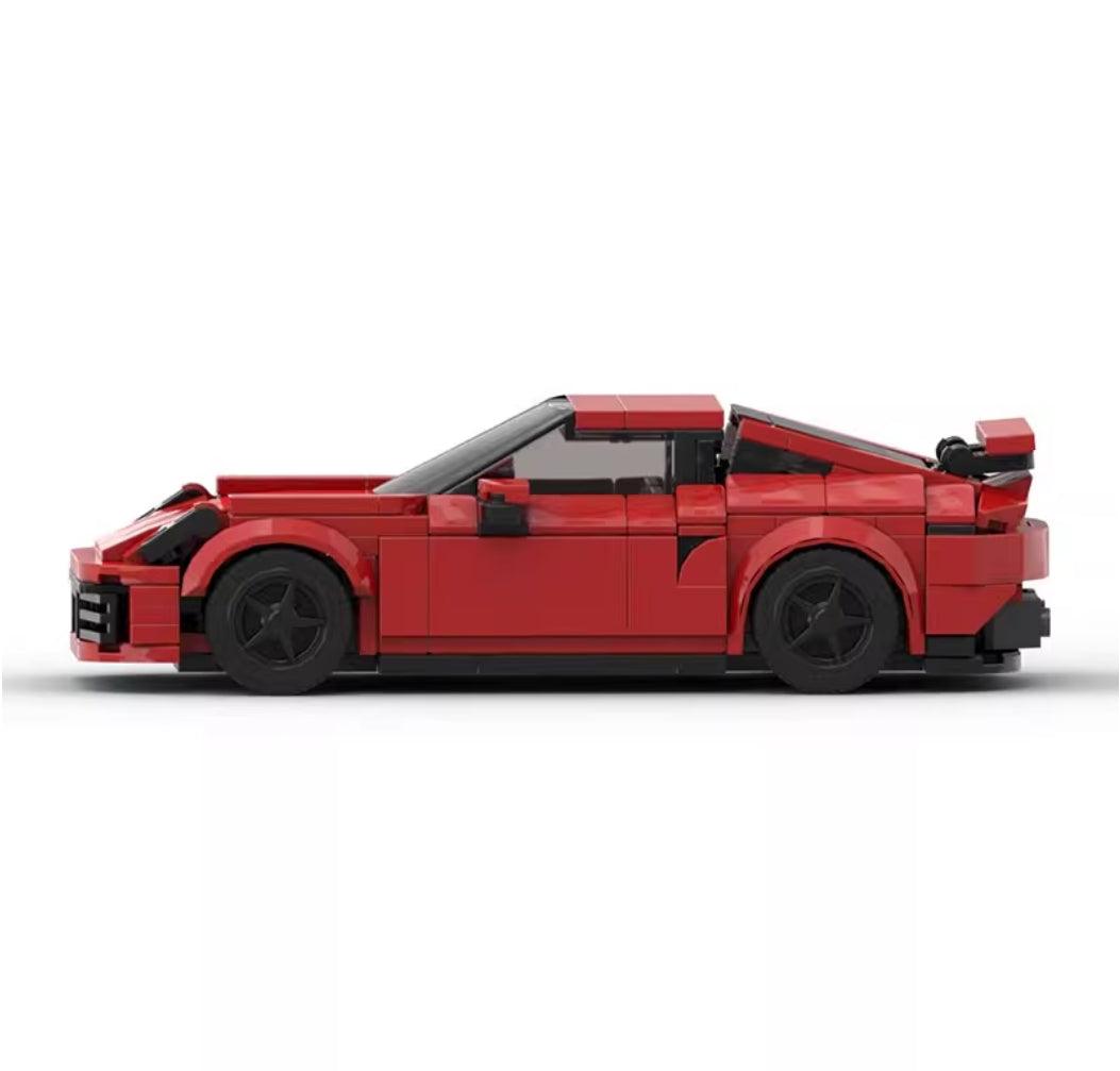 MOC-96396 Porsche 911 (992) Turbo Red– MOC Brick Store