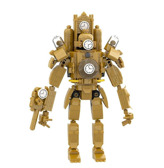 GOBRICKS MOC Titan Clockman