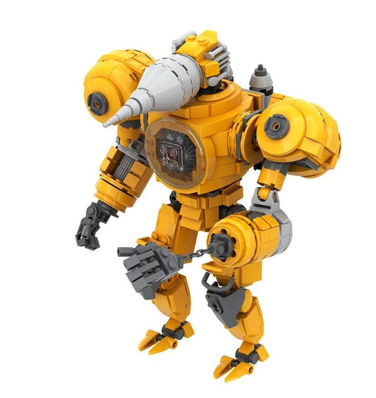 GOBRICKS MOC Titan Drill Man