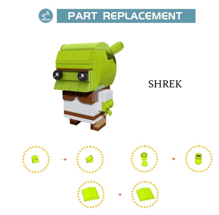 MOC-55337 Brickheadz Shrek