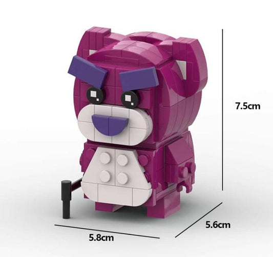 MOC Toy Story Lotso Bear brickheadz