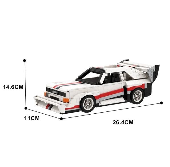 Audi MOC-61951 Audi Sport Quattro E2 Pikes Peak / Hillclimb– MOC Brick