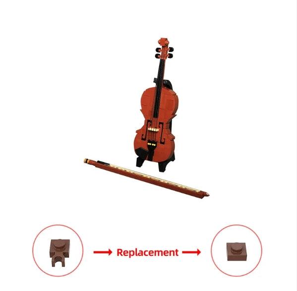 MOC-44825 Violin– MOC Brick Store