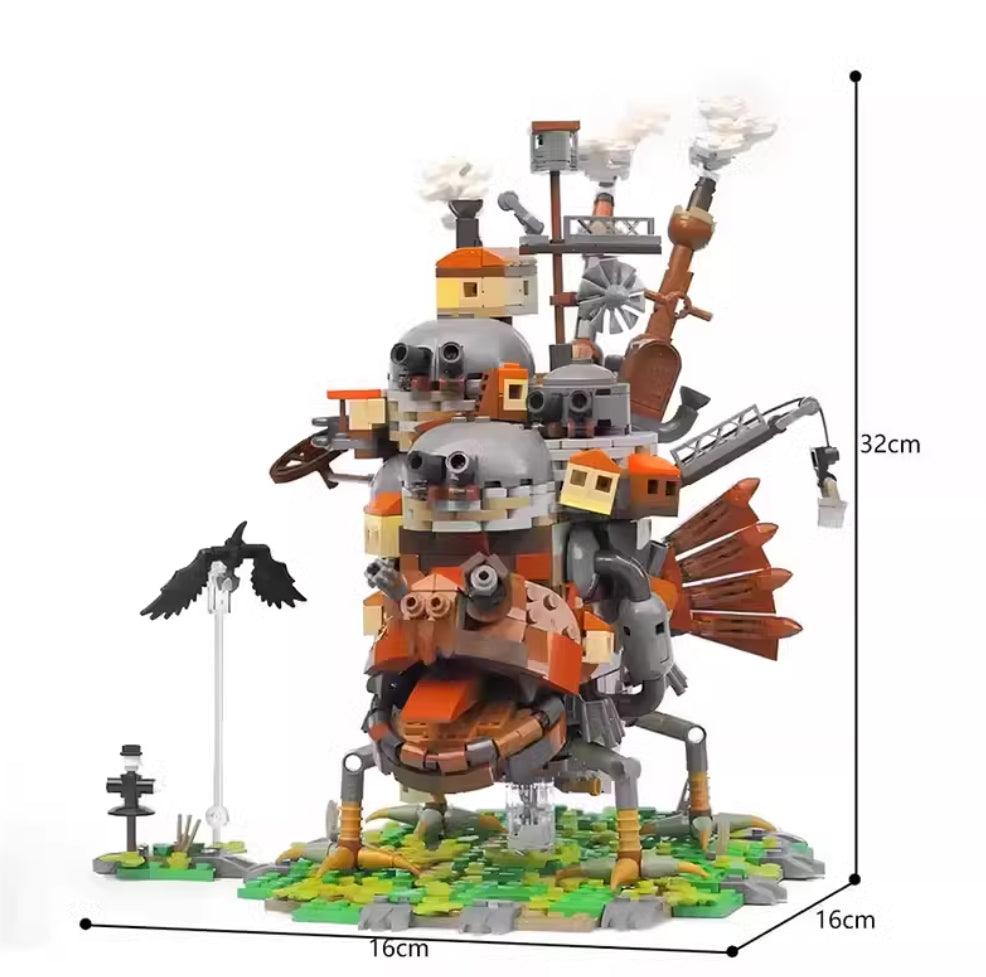MOC Hayao Howl's Moving Castle– MOC Brick Store