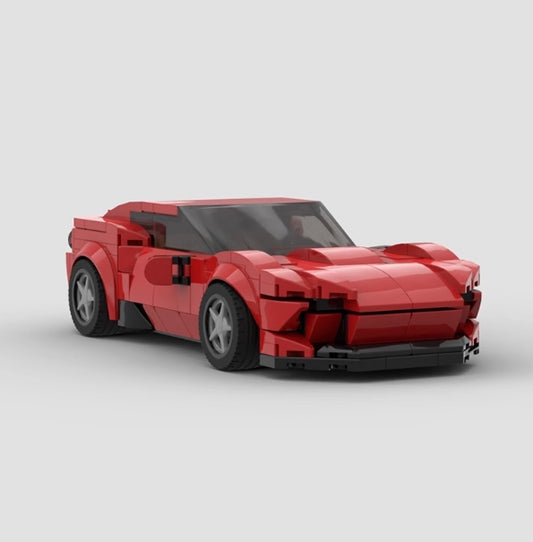 MOC-87315 Ferrari Vehicle - 8 Stud Speed Champions