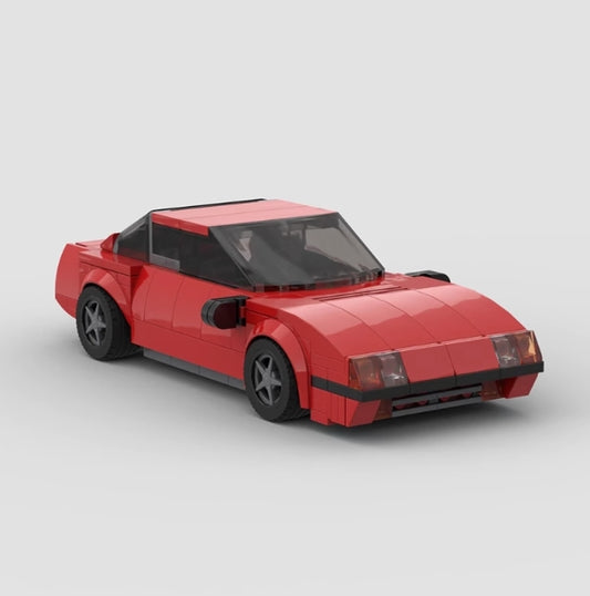 MOC-87315 Ferrari Vehicle - 8 Stud Speed Champions