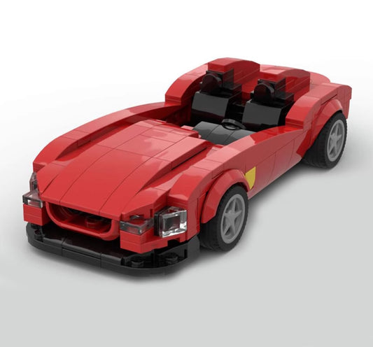 MOC-87315 Ferrari Vehicle - 8 Stud Speed Champions