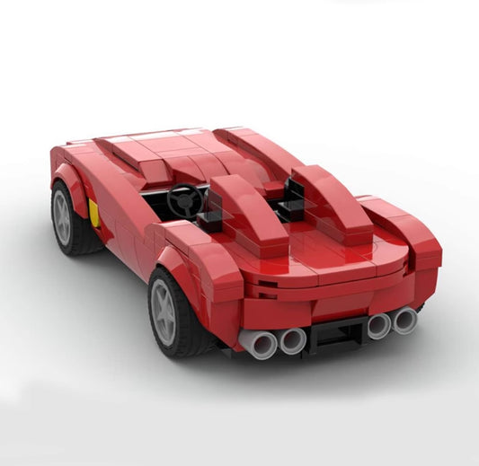 MOC-87315 Ferrari Vehicle - 8 Stud Speed Champions