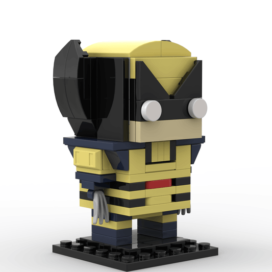 MOC Custom Marvel Wolverine Brickheadz