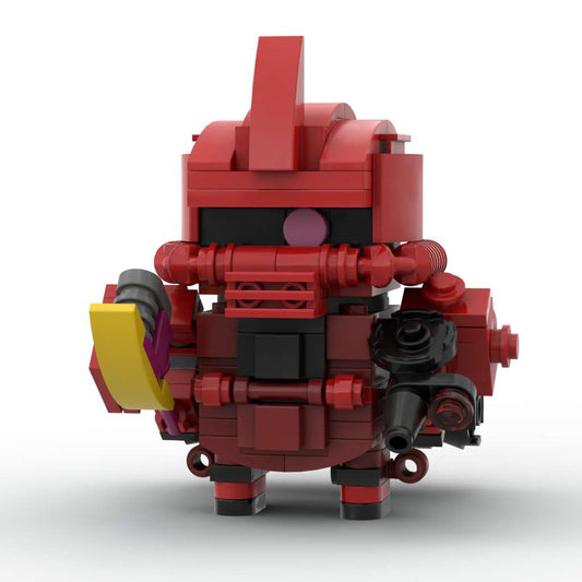 MOC SD Gundam Brickhead Size