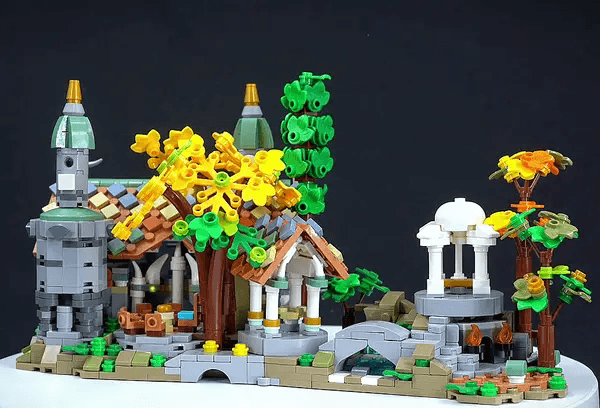 MOC 140586 Mini Rivendell Gobricks Pakcage