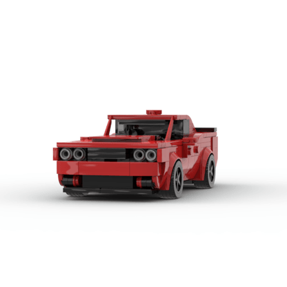 MOC Dodge Challenger - LEGO Speed Champions Size