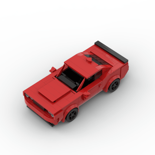 MOC Dodge Challenger - LEGO Speed Champions Size