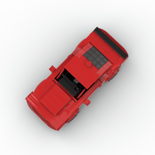 MOC Dodge Challenger - LEGO Speed Champions Size