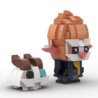 Heimerdinger LOL - BrickHeadz Toy