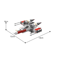 MOC-41925 Chibi X-Wing T65– MOC Brick Store