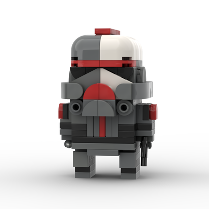 MOC Bad Batch - Hunter - Brickheadz Size