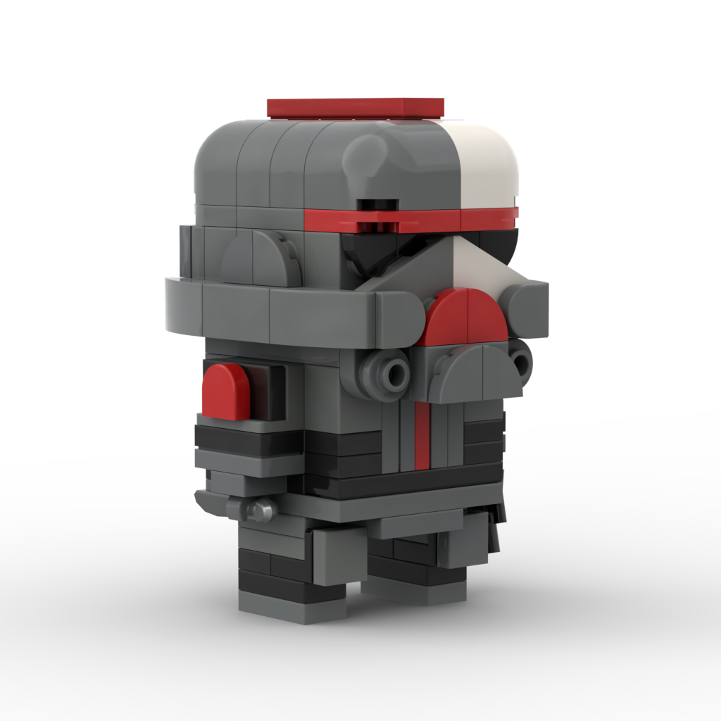 MOC Bad Batch - Hunter - Brickheadz Size