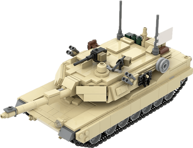MOC-36237 M1A2 Abrams Tank w/ interior