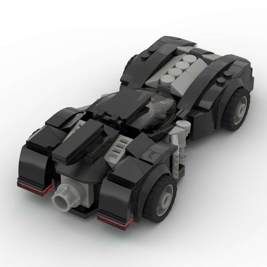 MOC 12738 Arkham Asylum Batmobile V2