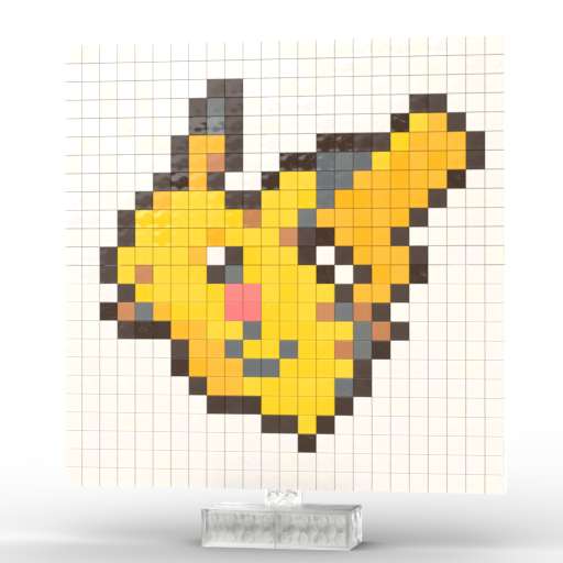 Pixel Art Puzzle - Pokemon 24x24 bricks