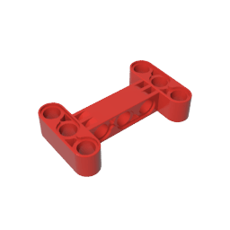 GDS-1002 - Technic Beam 3 x 5 Thick [90 Degrees Offset Centre Beam Holes]