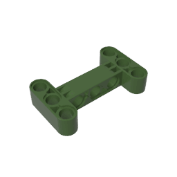 GDS-1002 - Technic Beam 3 x 5 Thick [90 Degrees Offset Centre Beam Holes]