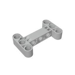 GDS-1002 - Technic Beam 3 x 5 Thick [90 Degrees Offset Centre Beam Holes]