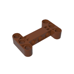 GDS-1002 - Technic Beam 3 x 5 Thick [90 Degrees Offset Centre Beam Holes]