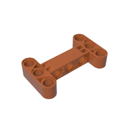 GDS-1002 - Technic Beam 3 x 5 Thick [90 Degrees Offset Centre Beam Holes]