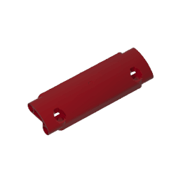 GDS-1010 - Technic Panel Curved 11 x 3 with 2 Pin Holes through Panel Surface