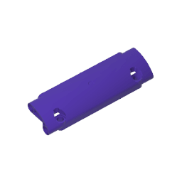 GDS-1010 - Technic Panel Curved 11 x 3 with 2 Pin Holes through Panel Surface